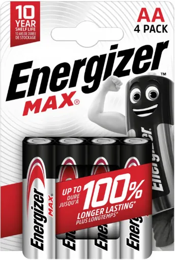 LR6 4BP AA Max Alk ENERGIZER