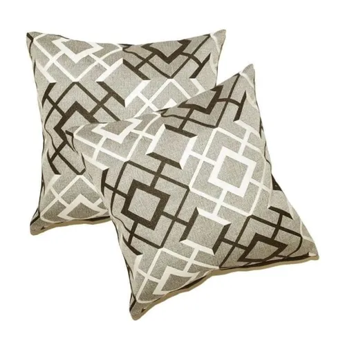 Návleky na polštář, Adam, černý , 43 x 43 cm 2 kusy