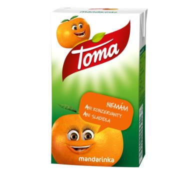 Toma Mandarinka 0,25l BOX