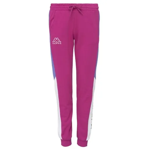 Kappa LOGO ESTER Dámské tepláky, růžová, velikost