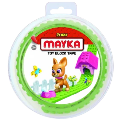 Stavebnicová páska Mayka páska 1 m - 9 druhů - černá