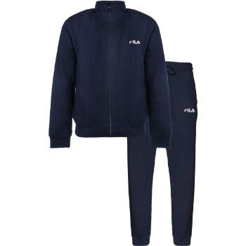 Fila BRUSHED COTTON FLEECE FZ Pánské pyžamo, tmavě modrá, velikost