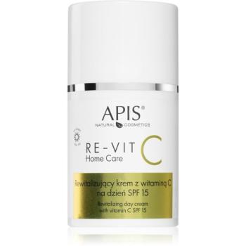 Apis Natural Cosmetics Re-Vit C Home Care lehký hydratační krém SPF 15 50 ml