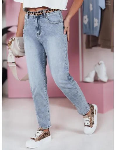 Dámské džíny kalhoty mom fit CASUALJIN