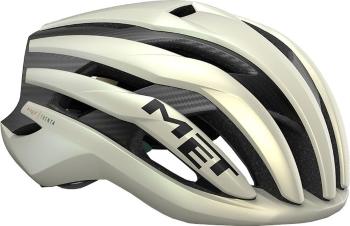 MET Trenta 3K Carbon MIPS Vanilla Ice Gold/Matt L (58-61 cm) Cyklistická helma