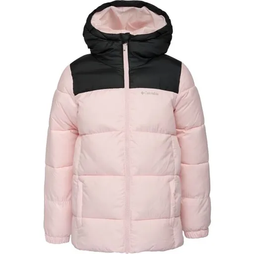 Columbia PUFFECT™ HOODED JACKET Dětská zimní bunda, růžová, velikost