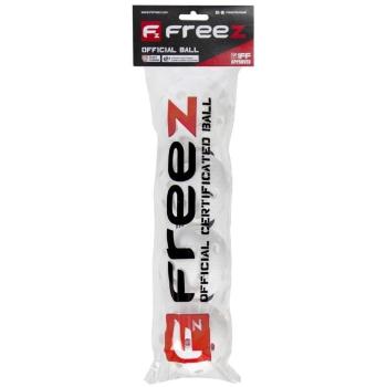 FREEZ BALL OFFICIAL TUBE 4 PCS Sada florbalových míčků, bílá, velikost