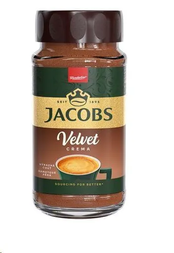 Káva Jacobs Velvet crema instantní 200g