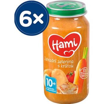 Hami Zahradní zelenina s krůtou 6× 250 g (5900852929984)