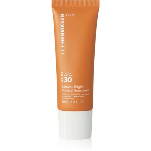 OLEHENRIKSEN Truth Banana Bright Mineral Sunscreen SPF 30 opalovací krém na obličej s vitaminem C SPF 30 50 ml