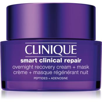 Clinique Smart Clinical™ Repair Overnight Cream & Mask noční hydratační krém a maska pro regeneraci a obnovu pleti 50 ml