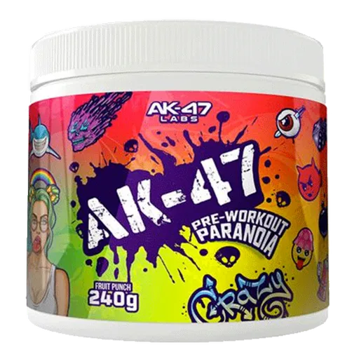 AK-47 Labs AK-47 Pre-Workout Paranoia 240g - ananas