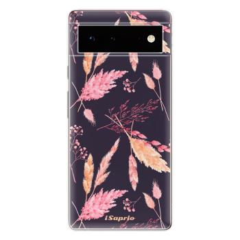 Odolné silikonové pouzdro iSaprio - Herbal Pattern - Google Pixel 6 5G