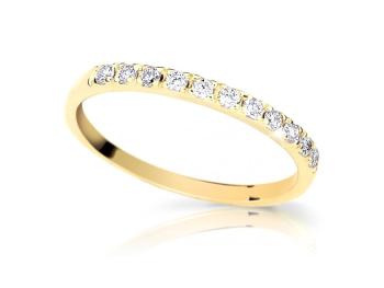 Cutie Diamonds Prsten ze žlutého zlata s diamanty DZ6484-1670-10-X-1 51 mm
