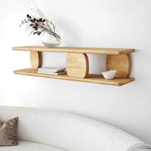 Nástěnná police Modena - Oak