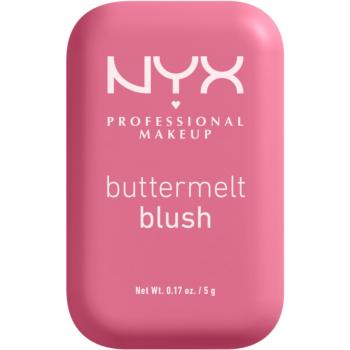 NYX Professional Makeup Buttermelt Blush pudrová tvářenka odstín 06 For the Butta 5 g