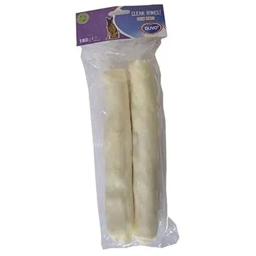 DUVO+ Buvolí tyčinky bílé 25cm 180g 2ks (5414365176662)