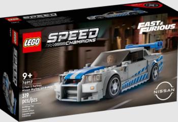 LEGO Speed Champions 76917 2 Fast 2 Furious Nissan Skyline GT-R (R34)