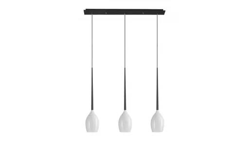 AZzardo AZ2320 závěsné svítidlo Izza 3 lesklá bílá