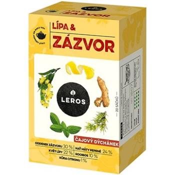 LEROS ČAJOVÝ DÝCHÁNEK, LÍPA & ZÁZVOR 20x2g (8594740103425)