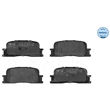 MEYLE Brzdové destičky zadní (0252370215/W)