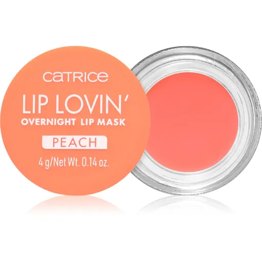 Catrice Lip Lovin' hydratační maska na rty na noc odstín 030 Feelin' Peachy 4 g