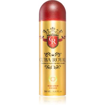 Cuba Royal deodorant ve spreji pro muže 200 ml