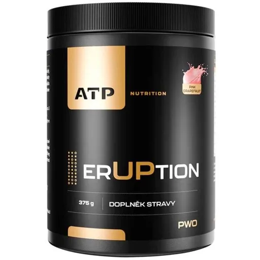 ATP NUTRITION ERUPTION 375 G PINK GRAPEFRUIT Předtréninkový suplement, černá, velikost