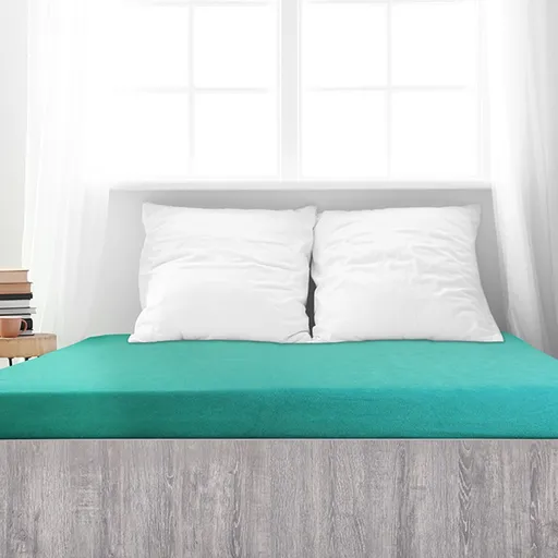 4Home froté prostěradlo Ideál zelený tyrkys, 200 x 200 cm