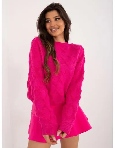 Zlatý dámský oversize svetr s krátkými rukávy