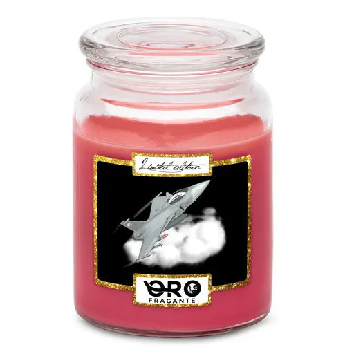 Svíčka Gripen (Vůně svíčky: Višně v čokoládě)