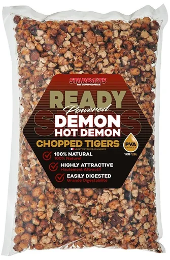 Starbaits Partikl Ready Seeds 1kg - Hot Demon Chopped Tiger,Starbaits Partikl Ready Seeds 1kg - Hot Demon Chopped Tiger