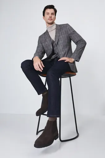 Semišové polobotky Medicine