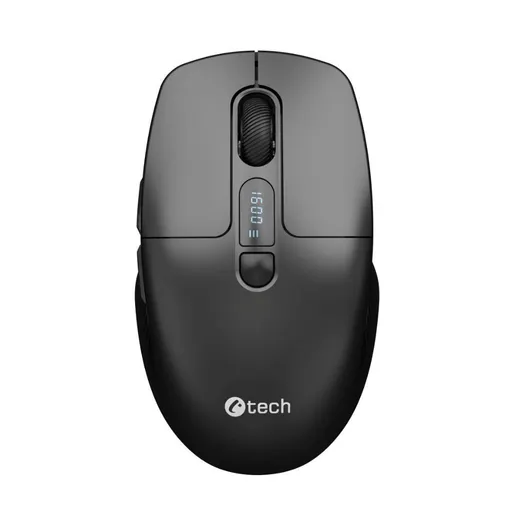 C-TECH Myš WLM-13, Bezdrátová, černá