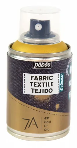 Sprej na textil 7A 100ml – zlatý