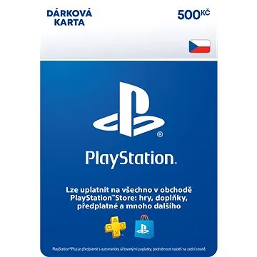 PlayStation Store - Kredit 500 Kč - CZ Digital (SCEE-CZ-00050000)