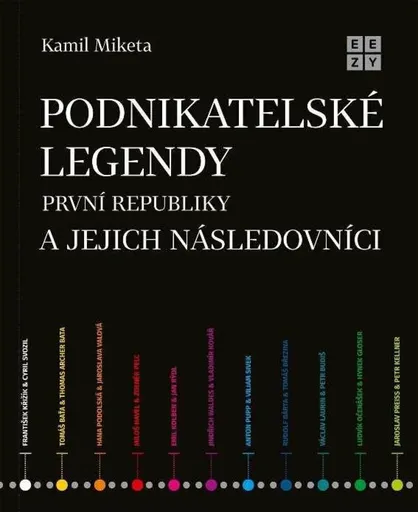 Podnikatelské legendy první republiky a jejich - Kamil Miketa