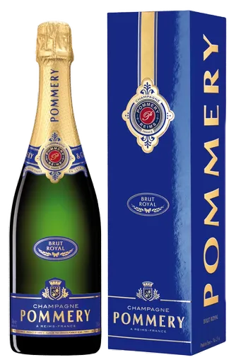 Louis Pommery Pommery Champagne Brut Royal NV Gift Box 12,5% 0,75l