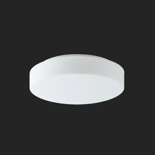 OSMONT ELS70406 ELSA 3 IP stropní/nástěnné skleněné svítidlo bílá IP65 3000 K 14W LED nouzové kombinované 3 h