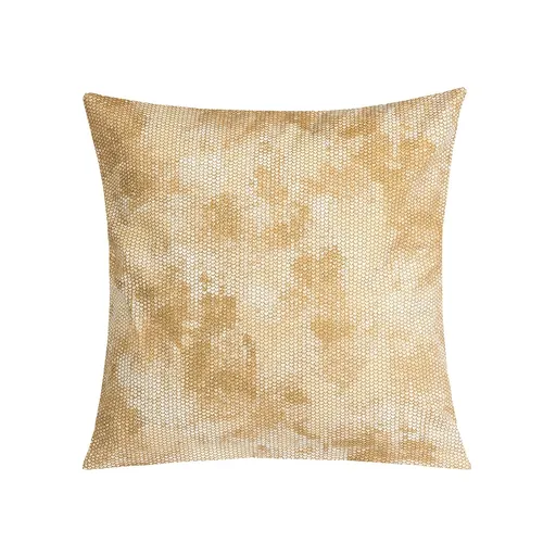 Bellatex Polštářek Adéla Hadí kůže hnědá, 40 x 40 cm