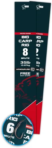 Nash Návazec Big Carp Rig - vel.8,Nash Návazec Big Carp Rig - vel.8