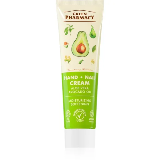 Green Pharmacy Aloe Hand Cream hydratační a zvláčňující krém na ruce a nehty 100 ml