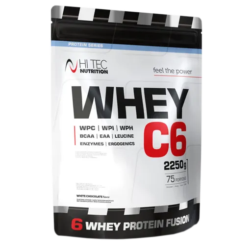 HiTec Nutrition Whey C-6 1kg - kokos