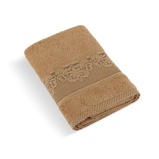 Bellatex Froté osuška kolekce Orchidea hnědá, 70 x 140 cm, 70 x 140 cm