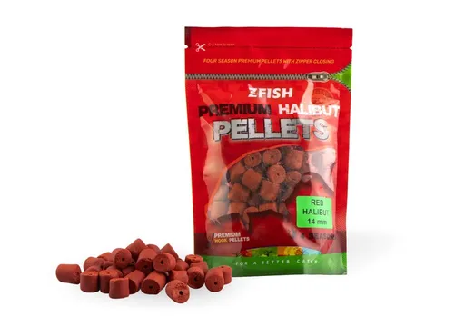 Zfish Chytací Pelety Premium HALIBUT 14mm 200g - Red Halibut,Zfish Chytací Pelety Premium HALIBUT 14mm 200g - Red Halibut
