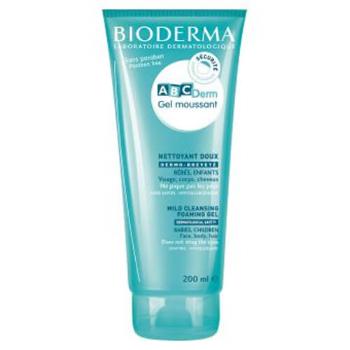 Bioderma Jemný čisticí gel pro dětskou pokožku ABCDerm Moussant 200 ml