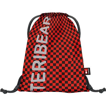 BAAGL Sáček na obuv TERIBEAR červený (8595054288853 )