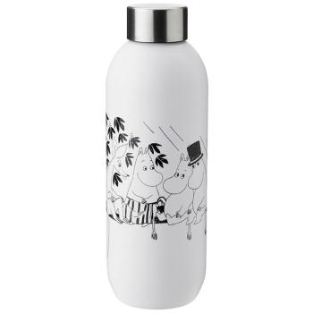 Cestovní láhev TO GO CLICK MOOMIN Stelton 0,75 l matná bílá