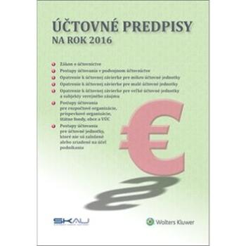 Účtovné predpisy na rok 2016 (978-80-8168-409-8)