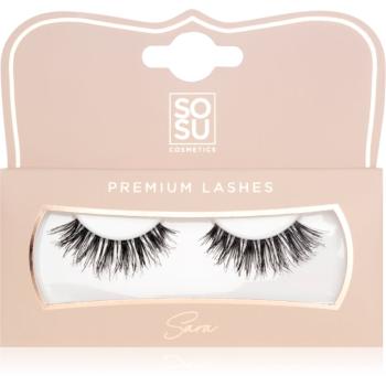SOSU Cosmetics Premium Lashes umělé řasy odstín Sara 1 ks